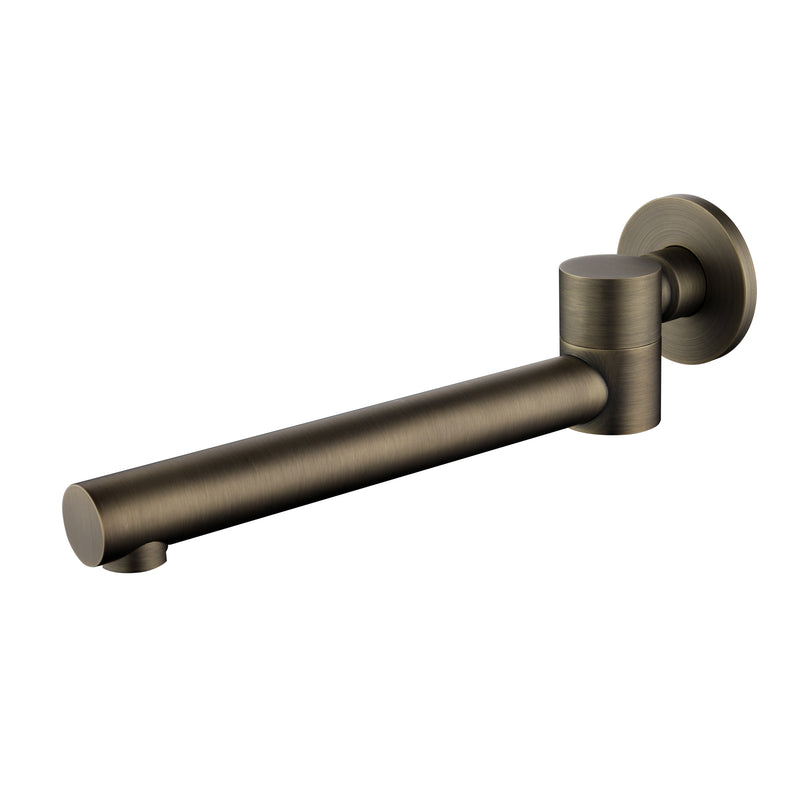 BS01 Round Bath Wall Swivel Spout - Various Colours