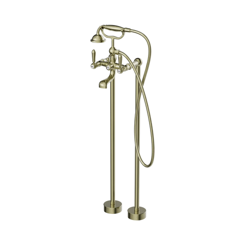 Nero York Freestanding Bath Mixer / Filler with Hand Shower - Various Colours