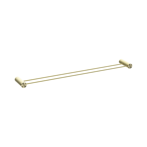 Opal Cross Hatched Double Towel Rail 600mm / 800mm - Various Colours