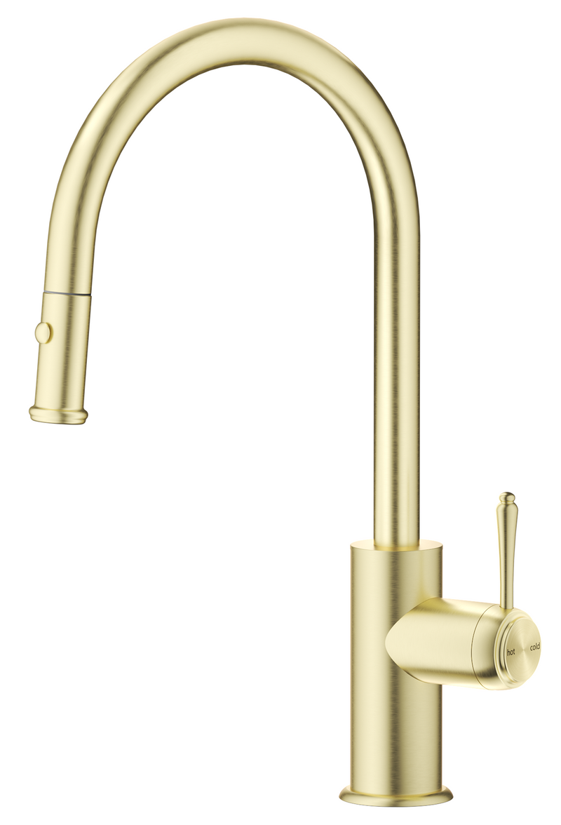 Mica Kitchen / Laundry Sink Mixer with Pullout and Veggie Spray (two settings) - Various Colours