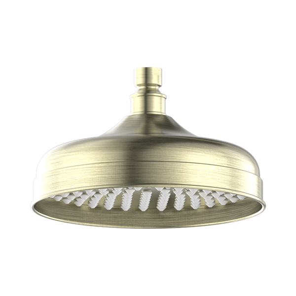 Heritage Round Overhead Shower Head 200mm - Various Colours