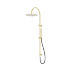 Nero Zen 316 Stainless Steel Twin Shower Rail with Outdoor Shower Hose - Various Colours