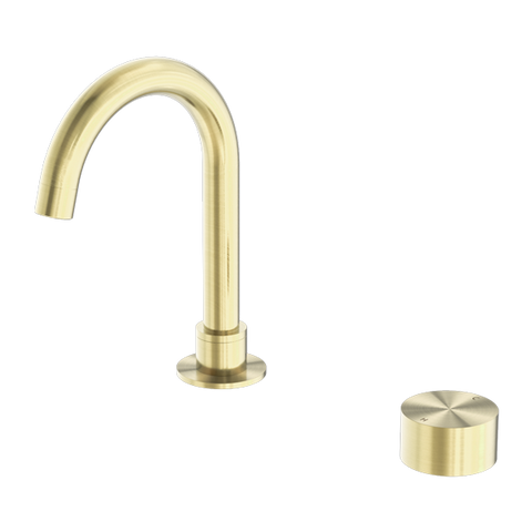 Nero Tapware BM43 Kara Hob Mounted Basin Tap Set - Various Colours