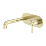 WBM42 Zen Round Wall Basin/Bath Mixer Set with Spout - Various Colours