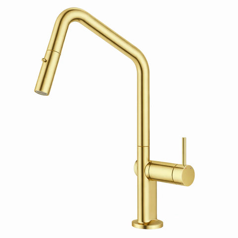 Navos Kitchen / Laundry Sink Mixer with Pullout and Veggie Spray - Various Colours