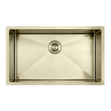 Single Bowl Sink Undermount/Topmount Stainless Sink 700x400mm - Various Colours