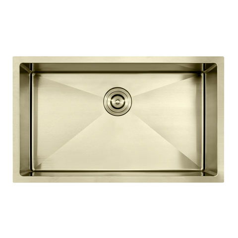 Single Bowl Sink Undermount/Topmount Stainless Sink 700x400mm - Various Colours