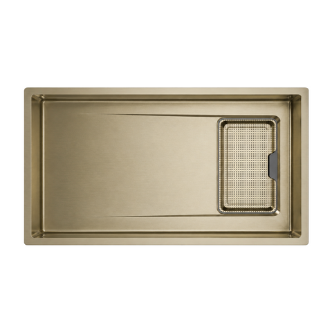 Premium Single Bowl Drop in/Undermount Kitchen Sink  810x450mm - Various Colours