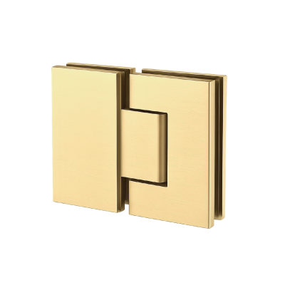 10mm Shower Screen Door Hinge (Glass to Glass) - Various Colours