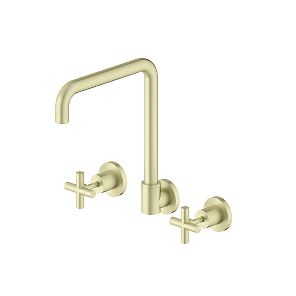 Nero Cross Handles Bath/Kitchen Tap Set - Various Colours
