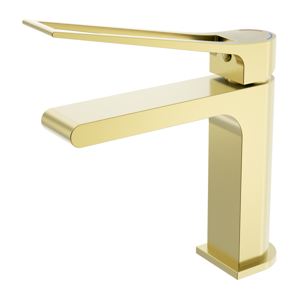 Nero Tapware BM38 Bianca Care Bench Mount Basin Mixer - Various Colours
