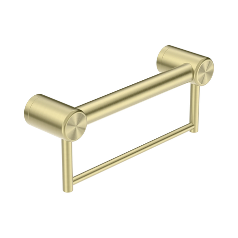 Mecca Care Grab Rail Straight 300mm with Towel Holder - Various Colours