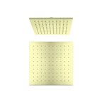 Nero Square Overhead Shower Head 250mm (Brass Made) - Various Colours