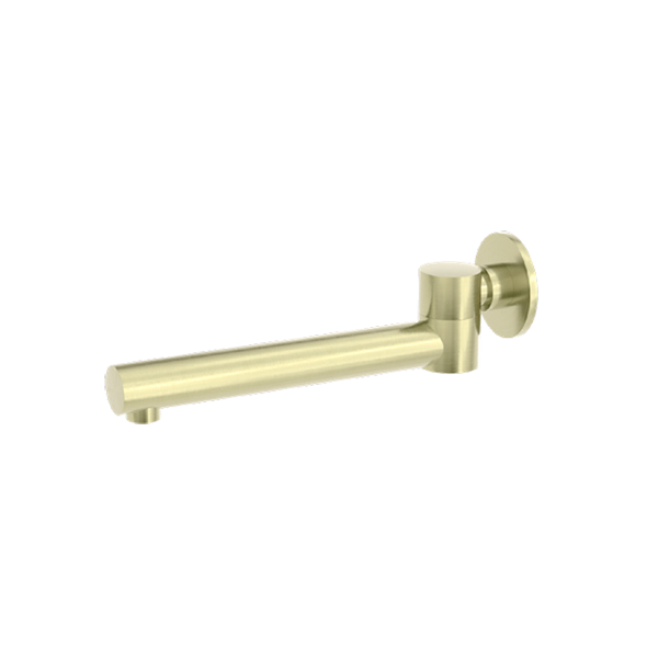 Nero Dolce Round Bath Wall Swivel Spout - Various Colours