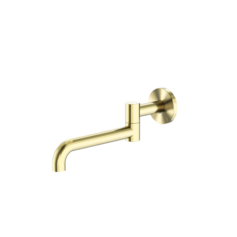 Nero Mecca Round Bath Wall Swivel Spout - Various Colours