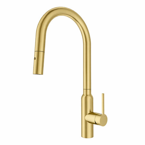 Tivia Kitchen / Laundry Sink Mixer with Pullout and Veggie Spray - Various Colours