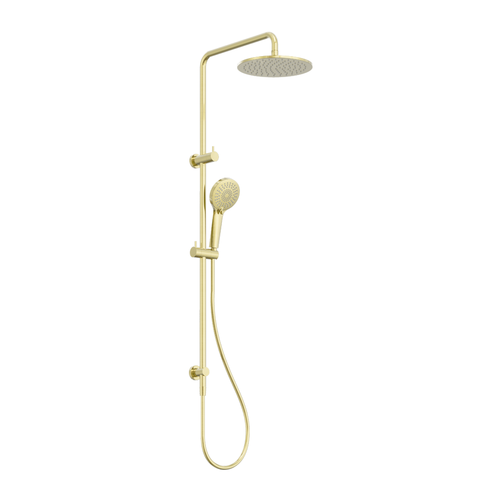 Nero Round Twin Shower Rail - Various Colours