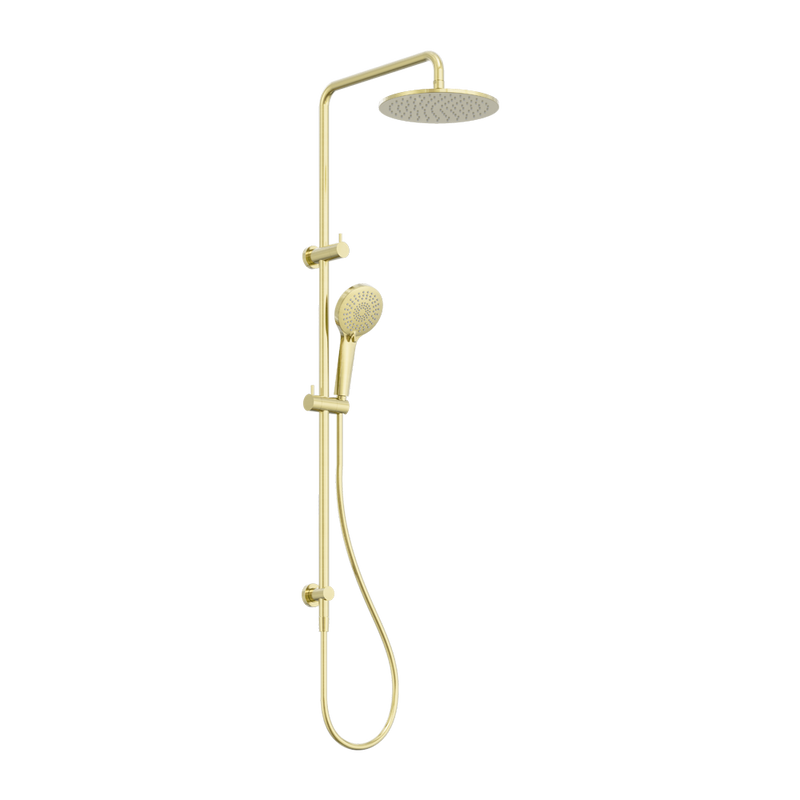 Nero Round Twin Shower Rail - Various Colours
