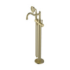 Modern National Heritage Freestanding Bath Mixer / Filler with Hand Shower - Various Colours
