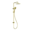 Nero Round Twin Shower Rail (Bottom Inlet) - Various Colours