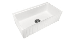 Project BUTLERS Single Bowl Ceramic Kitchen/Laundry Sink 610x459mm / 835x459mm