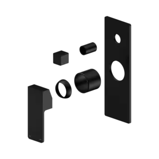 (Trim) SMD03 Square Shower / Bath Mixer with Diverter - Various Colours