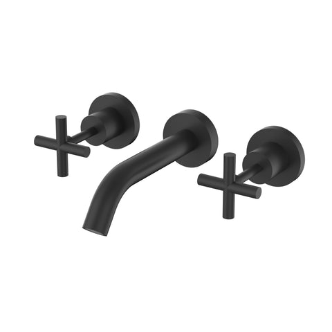 Wall Basin/Bath Set With Hot And Cold Handle - Various Colours