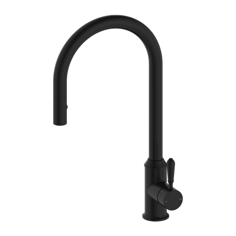 York Kitchen / Laundry Sink Mixer with Pullout and Veggie Spray - Various Colours