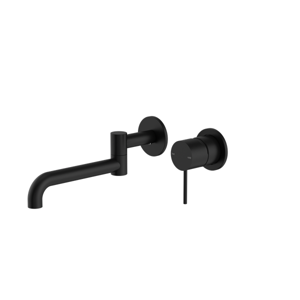 Nero Tapware WBM42 Mecca Wall Basin/Bath Mixer Set with Swivel Spout - Various Colours