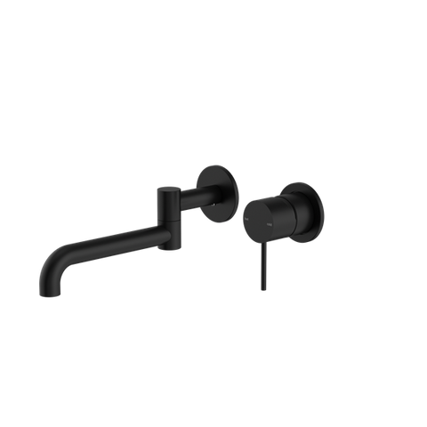 Nero Tapware WBM42 Mecca Wall Basin/Bath Mixer Set with Swivel Spout - Various Colours