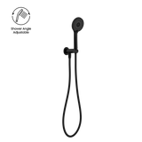 Project Round Hand Shower On Holder - Various Colours