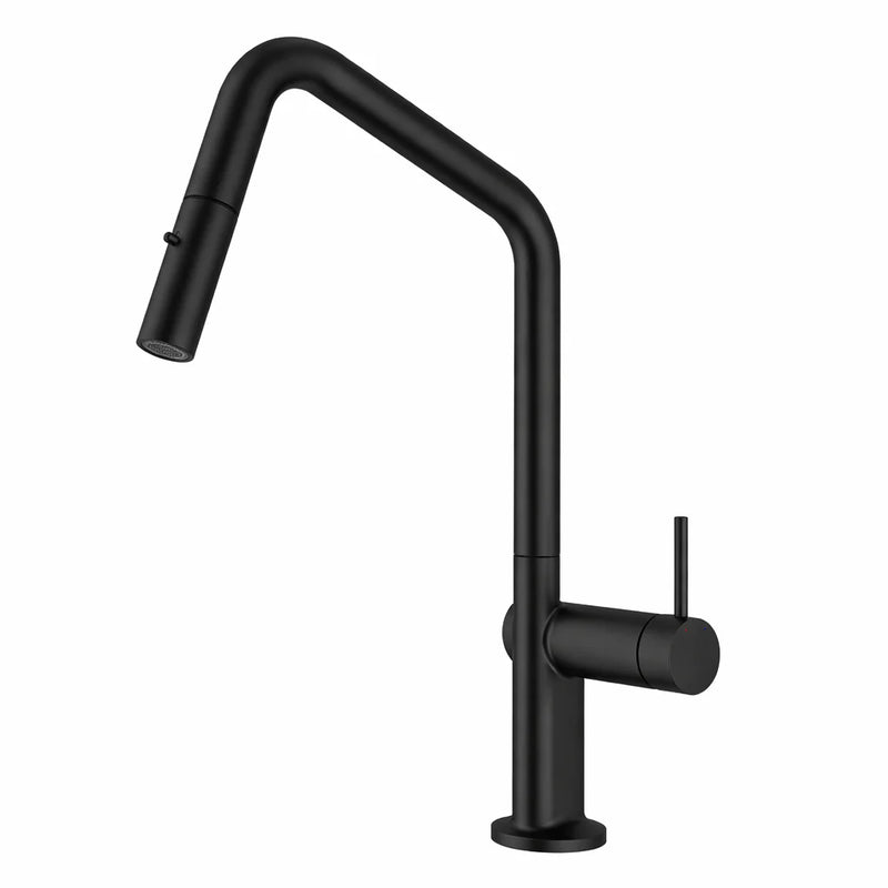 Navos Kitchen / Laundry Sink Mixer with Pullout and Veggie Spray - Various Colours