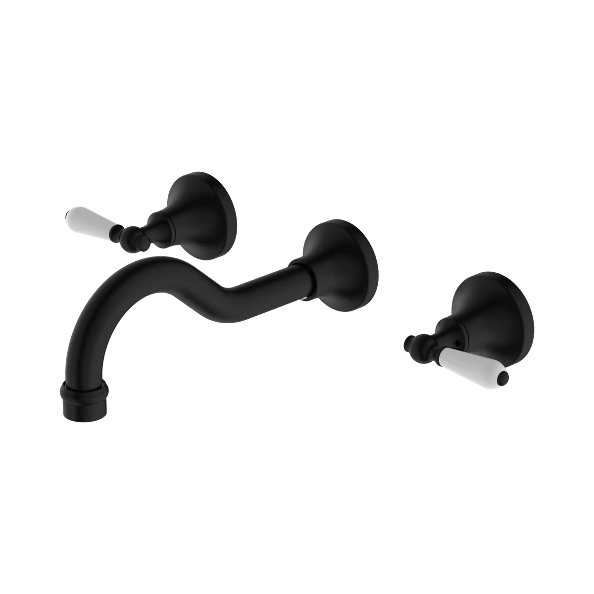 Nero York Wall Basin/Bath Spout - Various Colours