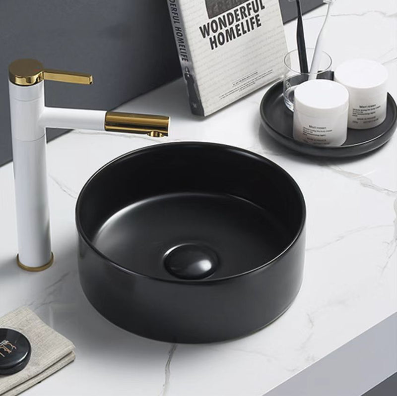 Timo Above Counter Ceramic Basin 301x301mm - Various Colours