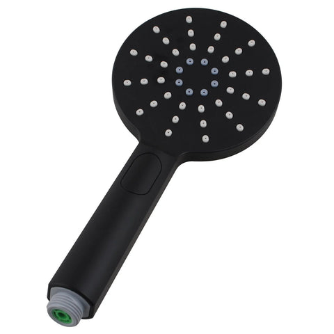 Three Spray Settings Round Shower Hand Piece - Various Colours