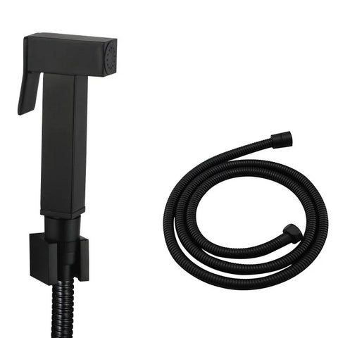 Square Toilet Bidet Hand Spray Kit - Various Colours