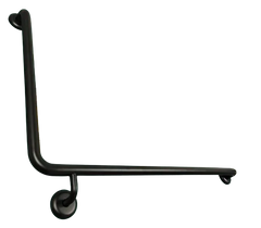 CARE Grab Rail Angled 90 degree 950x600mm Left / Right Hand - Various Colours