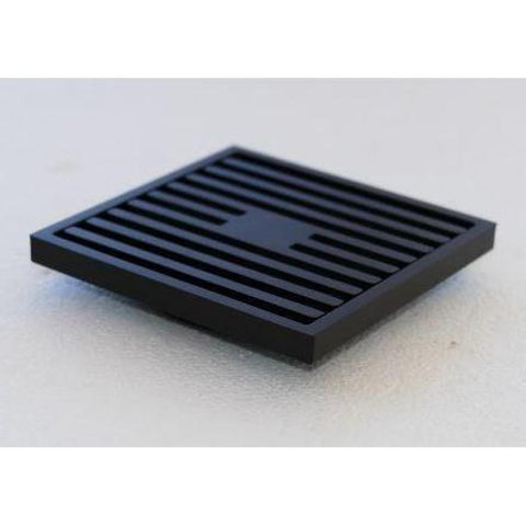 Square Linear Shower Floor Waste 100x100mm - Various Colours