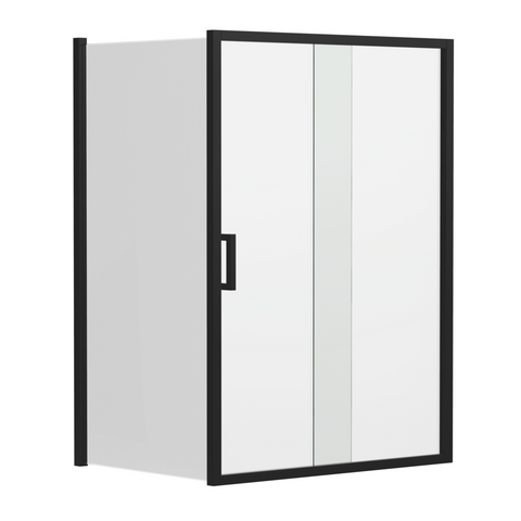 SS31 Sliding Shower Screen (Front + Return) - Various Colours & Sizes