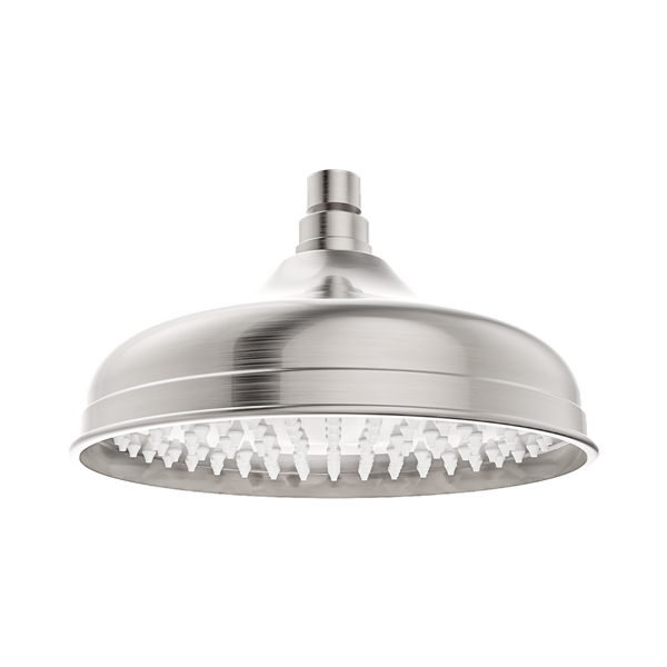 Heritage Round Overhead Shower Head 200mm - Various Colours