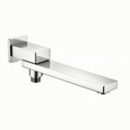 Square Bath Wall Swviel Spout with Built-in Diverter - Various Colours