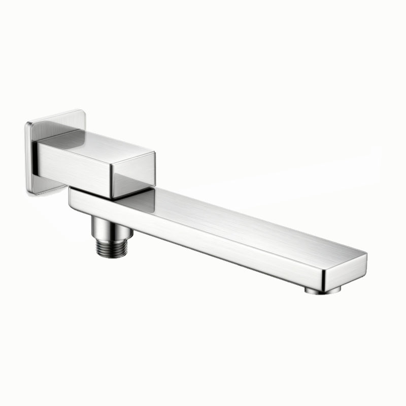 Square Bath Wall Swviel Spout with Built-in Diverter - Various Colours