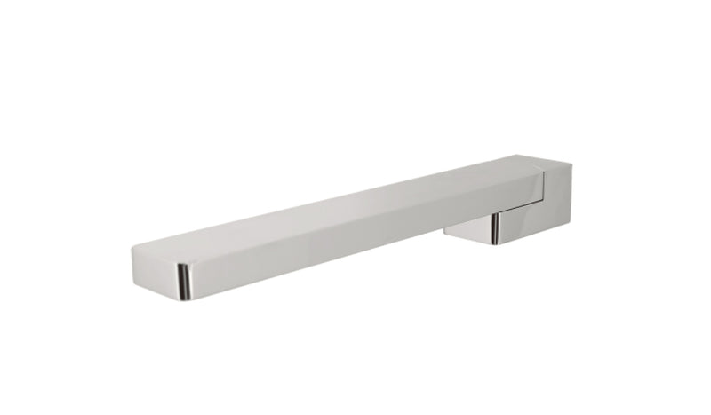 BS13 Square Bath Wall Swivel Spout - Various Colours