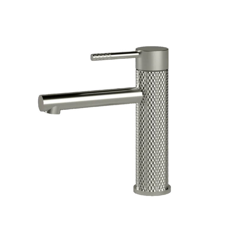 BM41 Bench Mount Cross Hatched Basin Mixer - Various Colours