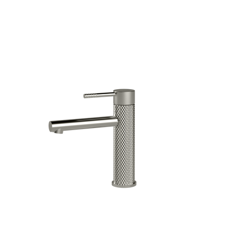 BM41 Bench Mount Cross Hatched Basin Mixer - Various Colours