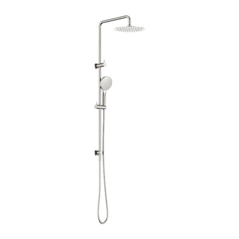 Nero Dolce II Round Dual Shower Rail - Various Colours