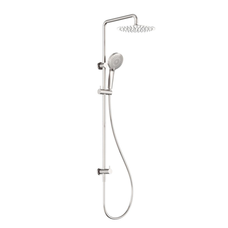 Nero Round Twin Shower Rail (Bottom Inlet) - Various Colours
