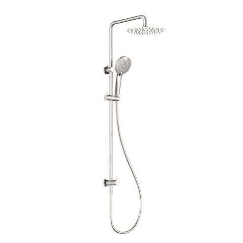 Nero Round Twin Shower Rail (Bottom Inlet) - Various Colours