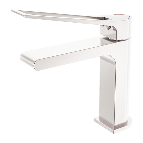 Nero Tapware BM38 Bianca Care Bench Mount Basin Mixer - Various Colours