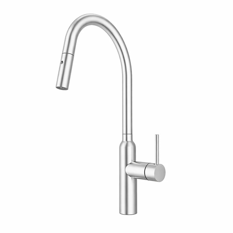 Tivia Kitchen / Laundry Sink Mixer with Pullout and Veggie Spray - Various Colours